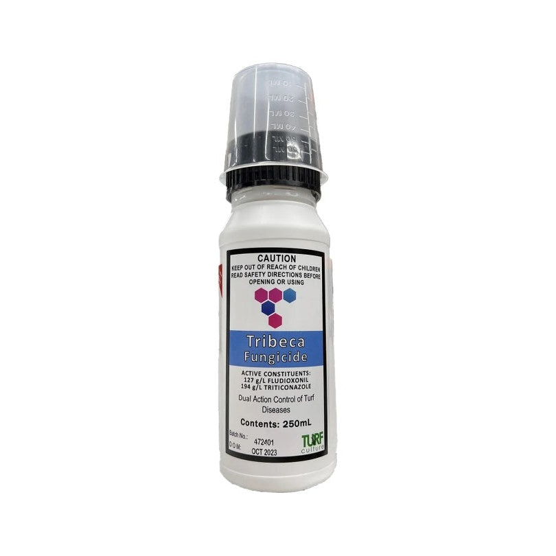 250ml bottle of Tribeca lawn fungicide