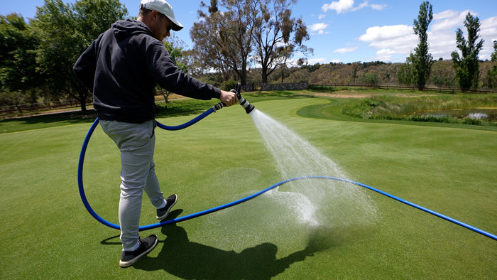 Hand Watering Green