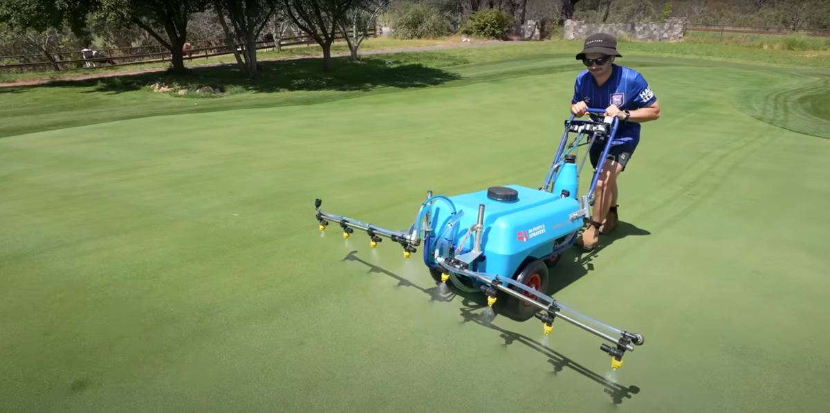 Spraying Green