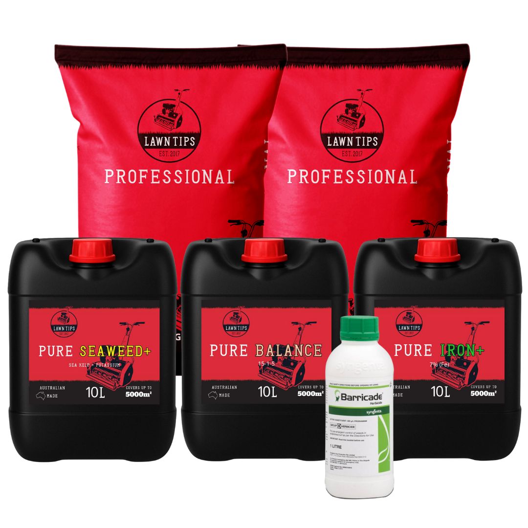Lawn Tips Autumn lawn care bundle