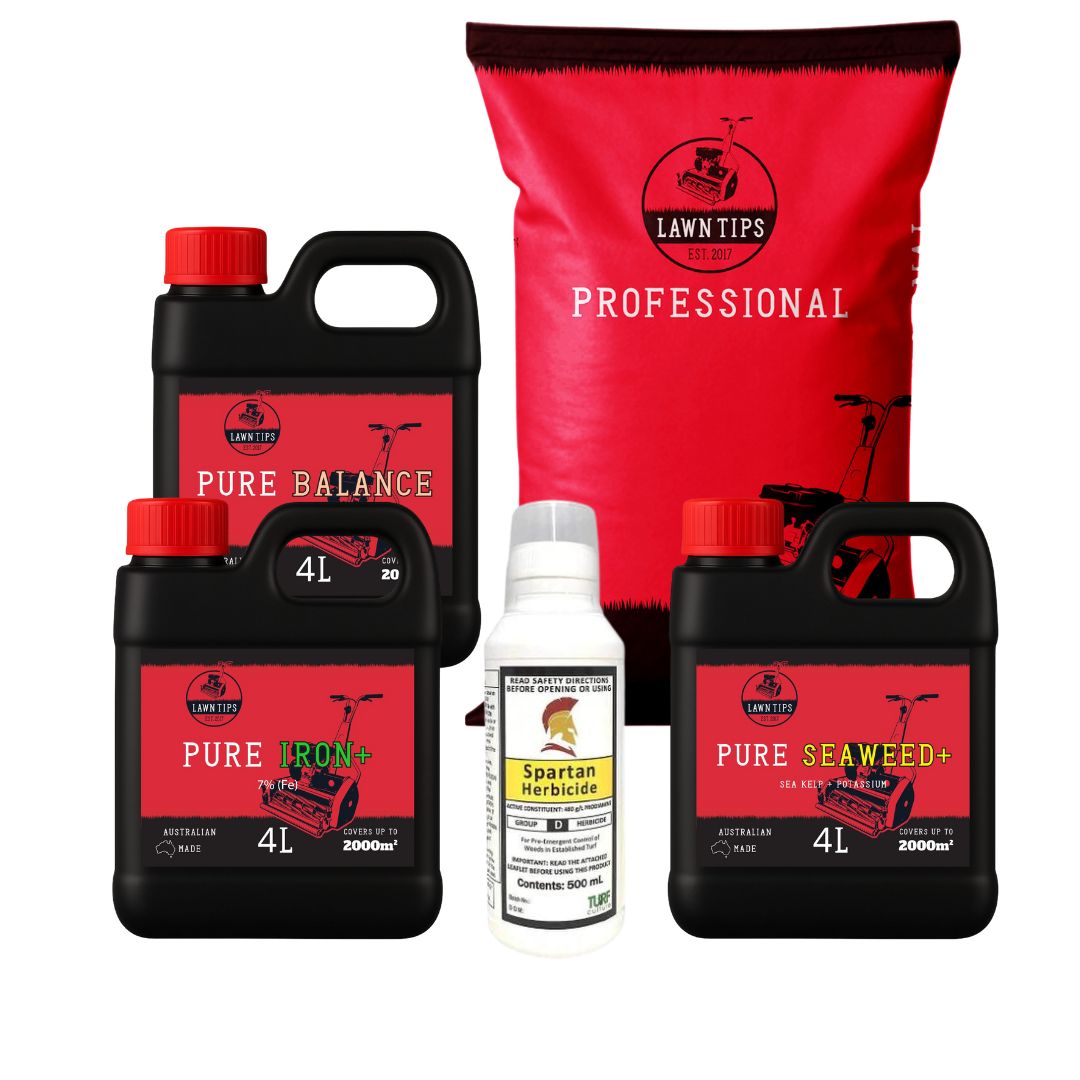 Lawn Tips Autumn lawn care bundle