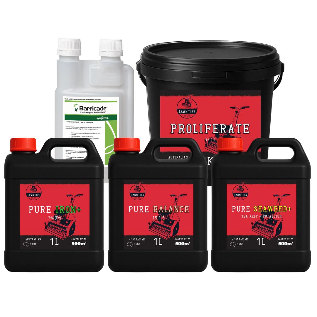 Lawn Tips Autumn lawn care bundle