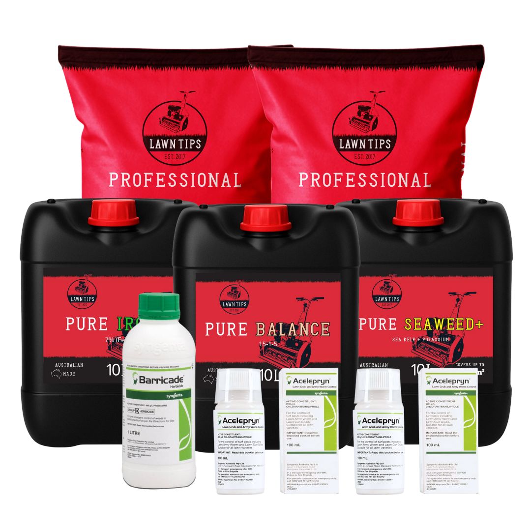 Lawn Tips Spring lawn care bundle