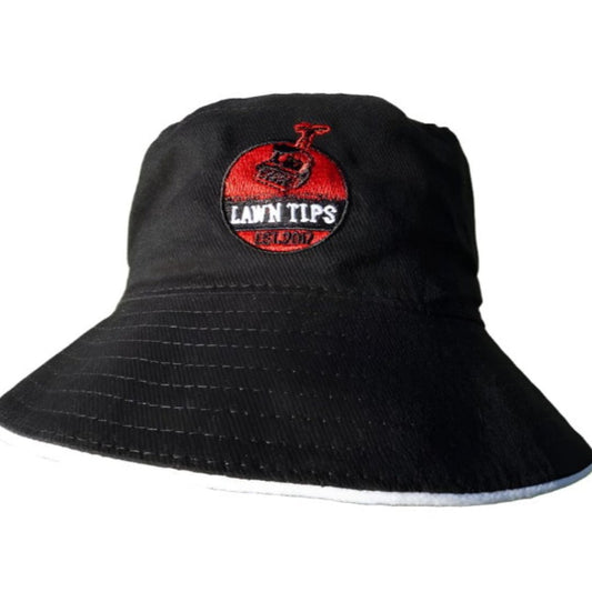 Lawn Tips branded bucket hat