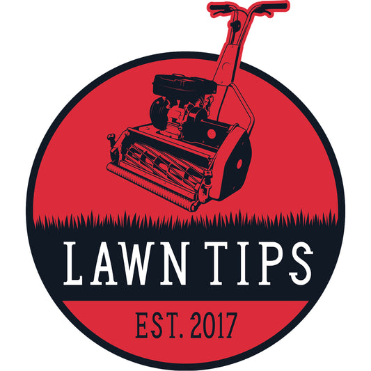 Lawn Tips logo sticker