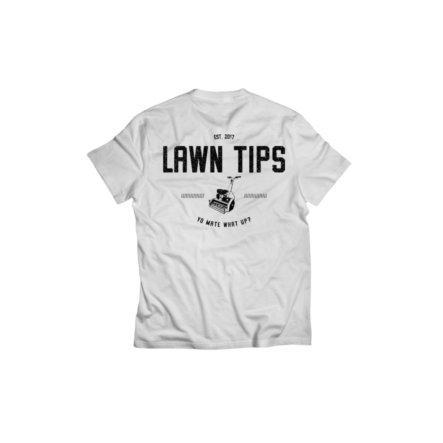 Lawn Tips branded t-shirt