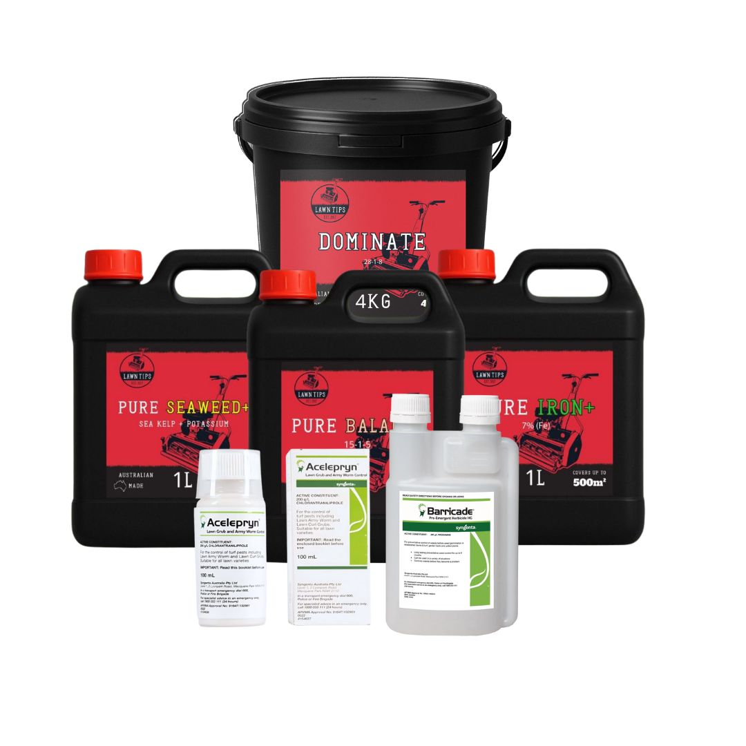 Lawn Tips Spring lawn care bundle