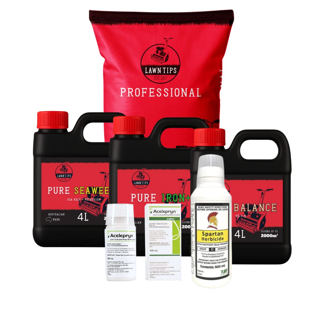 Lawn Tips Spring lawn care bundle